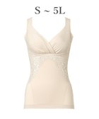 【ブラデリス ニューヨーク/BRADELIS New York】の【BRADELIS NewYork peace】綿混キャッチャーカップレースブラキャミ25 ノンワイヤー 補正下着 補整 カップ付き ブラトップ ボディシェイパー バターミルク|ID: prp329100004847571 ipo3291000000036383639