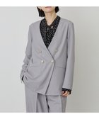 【アメリカンホリック/AMERICAN HOLIC】の【イージーケア】ノーカラージャケット 人気、トレンドファッション・服の通販 founy(ファニー) ファッション Fashion レディースファッション Fashion for Women アウター Coat / Outerwear Collection レディースジャケット・軽アウター Jackets ノーカラージャケット / シンプル上品コーデ Collarless Jackets おすすめ Recommended / Our Picks ジャケット Jacket, Outerwear トレンド Trend, Trending Now エレガント 上品 Elegant ビジネス 仕事 通勤 Business / Work / Commuting thumbnail Gray Mixture|ID: prp329100004847579 ipo3291000000035408254