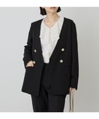 【アメリカンホリック/AMERICAN HOLIC】の【イージーケア】ノーカラージャケット 人気、トレンドファッション・服の通販 founy(ファニー) ファッション Fashion レディースファッション Fashion for Women アウター Coat / Outerwear Collection レディースジャケット・軽アウター Jackets ノーカラージャケット / シンプル上品コーデ Collarless Jackets おすすめ Recommended / Our Picks ジャケット Jacket, Outerwear トレンド Trend, Trending Now エレガント 上品 Elegant ビジネス 仕事 通勤 Business / Work / Commuting thumbnail Black|ID: prp329100004847579 ipo3291000000035408256