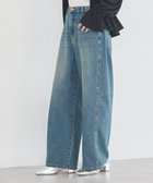 【アースミュージックアンドエコロジー/earth music&ecology】のスタッズデニムパンツ Medium Indigo|ID: prp329100004847580 ipo3291000000035408265