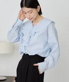 【アメリカンホリック/AMERICAN HOLIC】の【イージーケア】ラッフルブラウス Stripe|ID: prp329100004847582 ipo3291000000035408281