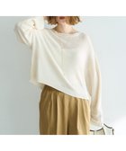 【イェッカ ヴェッカ/YECCA VECCA】のテープヤーンルーズニットプルオーバー 人気、トレンドファッション・服の通販 founy(ファニー) ファッション Fashion レディースファッション Fashion for Women トップス・カットソー Cut & Sew Tops ニット Knit Tops & Sweaters カジュアルプルオーバー・ニットトップス Pullovers & Knit Tops / Casual Pullovers セーター Sweater, Knitwear バランス Balance, Style Balance ボトム Bottoms, Lower Wear ボーダー Border, Stripe ポケット Pocket, Pocket Detail 夏 Summer 春 Spring S/S・春夏 SS, Spring/Summer, Warm Season thumbnail Ivory|ID: prp329100004847590 ipo3291000000035408364