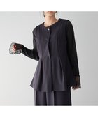 【イェッカ ヴェッカ/YECCA VECCA】のパールペプラムジレ 人気、トレンドファッション・服の通販 founy(ファニー) ファッション Fashion レディースファッション Fashion for Women アウター Coat / Outerwear Collection トップス・カットソー Cut & Sew Tops ベスト&ジレ / 重ね着スタイル Vests & Gilets スタイリッシュ Stylish, Fashionable バランス Balance, Style Balance パール Pearl, Pearl Accent フロント Front, Front Design ベスト Vest, Waistcoat ペプラム Peplum, Flared Hem ポケット Pocket, Pocket Detail エレガント 上品 Elegant 夏 Summer 春 Spring S/S・春夏 SS, Spring/Summer, Warm Season thumbnail Navy|ID: prp329100004847594 ipo3291000000035408400