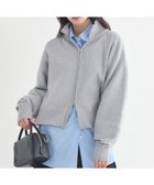 【アースミュージックアンドエコロジー/earth music&ecology】のダブルジップカーディガン 人気、トレンドファッション・服の通販 founy(ファニー) ファッション Fashion レディースファッション Fashion for Women トップス・カットソー Cut & Sew Tops カーディガン・羽織り Layered Style Cardigans なめらか Smooth, Silky Texture カーディガン Cardigan, Knitwear シンプル Simple, Minimal 夏 Summer 春 Spring S/S・春夏 SS, Spring/Summer, Warm Season 羽織 Haori, Light Jacket thumbnail Gray Mixture|ID: prp329100004847604 ipo3291000000035592175