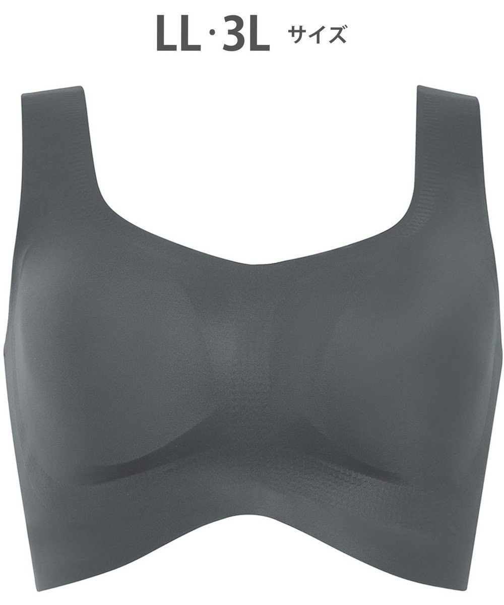 【ウィング/Wing】のノンワイヤーブラ 【フィットトップ】 よく伸びて快適フィット 身生地部は吸汗速乾 MB1010 ウイング/ワコール インテリア・キッズ・メンズ・レディースファッション・服の通販 founy(ファニー) 　ファッション　Fashion　レディースファッション　Fashion for Women　おすすめ　Recommended / Our Picks　なめらか　Smooth, Silky Texture　アンダー　Underwear Essentials　フィット　Fit, Slim Fit　フラット　Flat, Flat Shoes　ブラジャー　Bra, Lingerie　ラップ　Wrap, Wrap Design　リラックス　Relax, Relaxed Fit　ワイヤー　Wire, Wired Bra　グレー|ID: prp329100004847627 ipo3291000000036255327