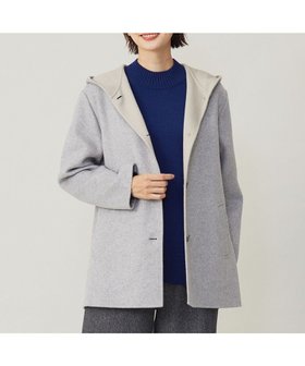 【ジェイ プレス/J.PRESS】のウールナイロンリバー フード付き コート 人気、トレンドファッション・服の通販 founy(ファニー) ファッション Fashion レディースファッション Fashion for Women アウター Coat / Outerwear Collection コート・ロングコート・ピーコート Long Coats, Peacoats & More レディースジャケット・軽アウター Jackets ジャケット Jacket, Outerwear ダブル Double, Double-Breasted チェック Check, Plaid, Tartan なめらか Smooth, Silky Texture フェイス Face, Facial Design ボトム Bottoms, Lower Wear ミドル Middle Length, Mid Height 冬 Winter / This Winter A/W・秋冬 Autumn/Winter |ID:prp329100004847630