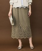 【自由区/JIYU-KU】のパネルレース スカート カーキ|ID: prp329100004847655 ipo3291000000035523129