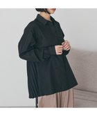 【アメリカンホリック/AMERICAN HOLIC】の【イージーケア】バックプリーツシャツ 人気、トレンドファッション・服の通販 founy(ファニー) ファッション Fashion レディースファッション Fashion for Women トップス・カットソー Cut & Sew Tops シャツ・ブラウス・オフィスカジュアル Elegant Blouses & Button-Ups アメリカン American Style 春 Spring スタイリッシュ Stylish, Fashionable ストレート Straight, Straight Cut スリム Slim, Slim Fit プリーツ Pleats, Pleated ポケット Pocket, Pocket Detail S/S・春夏 SS, Spring/Summer, Warm Season おすすめ Recommended / Our Picks 夏 Summer thumbnail Black|ID: prp329100004847658 ipo3291000000035408810