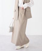 【クラフトスタンダードブティック/CRAFT STANDARD BOUTIQUE】のカットアウトヘムIラインスカート Beige|ID: prp329100004847660 ipo3291000000035408834