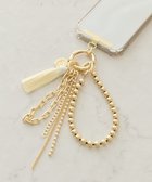 【アメリカンホリック/AMERICAN HOLIC】のタッセルマルチチャームストラップ Gold|ID: prp329100004847664 ipo3291000000035408863