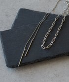 【アメリカンホリック/AMERICAN HOLIC】の【2WAY】スライドチェーンネックレス Silver|ID: prp329100004847665 ipo3291000000035592377