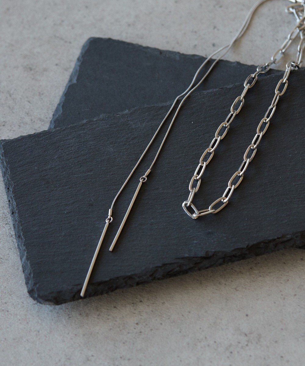 【アメリカンホリック/AMERICAN HOLIC】の【2WAY】スライドチェーンネックレス インテリア・キッズ・メンズ・レディースファッション・服の通販 founy(ファニー) 　ファッション　Fashion　レディースファッション　Fashion for Women　ジュエリー　Jewelry　ネックレス　Necklaces & Pendants　おすすめ　Recommended / Our Picks　アクセサリー　Fashion Accessories　アメリカン　American Style　スタイリッシュ　Stylish, Fashionable　チェーン　Chain, Chain Strap　ネックレス　Necklace, Pendant Necklace　メタル　Metal, Metal Parts　Silver|ID: prp329100004847665 ipo3291000000035592377