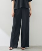 【自由区/JIYU-KU】の【セットアップ対応】テクスチャードスーツストレートワイド パンツ ブラック|ID: prp329100004847674 ipo3291000000035625431