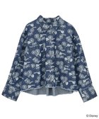 【グリーンパークス/Green Parks】のミッキー&フレンズ/花柄デニムシャツ 人気、トレンドファッション・服の通販 founy(ファニー) ファッション Fashion レディースファッション Fashion for Women トップス・カットソー Cut & Sew Tops シャツ・ブラウス・オフィスカジュアル Elegant Blouses & Button-Ups 花柄・フラワープリント・モチーフ Floral Prints & Motifs / Flower Pattern Tops インディゴ Indigo Denim デニム Denim, Jeans Material トレンド Trend, Trending Now フラワー Flower, Floral フリンジ Fringe, Tassel プリント Print, Printed Pattern ポケット Pocket, Pocket Detail 夏 Summer 春 Spring S/S・春夏 SS, Spring/Summer, Warm Season thumbnail Indigo|ID: prp329100004847675 ipo3291000000035521703