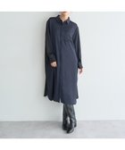 【イェッカ ヴェッカ/YECCA VECCA】のヴィンテージサテンシャツワンピース 人気、トレンドファッション・服の通販 founy(ファニー) ファッション Fashion レディースファッション Fashion for Women ワンピース Dresses シャツワンピース / 1枚で着映えコーデ Shirt Dresses おすすめ Recommended / Our Picks とろみ Fluid, Flowy Fabric サテン Satin, Glossy Fabric フロント Front, Front Design ポケット Pocket, Pocket Detail エレガント 上品 Elegant A/W・秋冬 Autumn/Winter thumbnail Navy|ID: prp329100004847702 ipo3291000000035736636