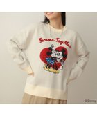 【グリーンパークス/Green Parks】のミッキー&フレンズ/ジャガードニットプルオーバー 人気、トレンドファッション・服の通販 founy(ファニー) ファッション Fashion レディースファッション Fashion for Women トップス・カットソー Cut & Sew Tops ニット Knit Tops & Sweaters カジュアルプルオーバー・ニットトップス Pullovers & Knit Tops / Casual Pullovers セーター Sweater, Knitwear ポケット Pocket, Pocket Detail 夏 Summer 春 Spring S/S・春夏 SS, Spring/Summer, Warm Season thumbnail Ivory|ID: prp329100004847720 ipo3291000000035419702