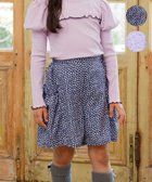 【組曲 / KIDS/KUMIKYOKU】の【110-140㎝】Tiny Rose キュロット 人気、トレンドファッション・服の通販 founy(ファニー) ファッション Fashion キッズファッション Fashion for Kids ボトムス Bottoms キュロット Culottes, Wide Shorts フロント Front, Front Design プリント Print, Printed Pattern ラベンダー Lavender 楽ちん Easy Fit, Comfortable 秋 Autumn A/W・秋冬 Autumn/Winter thumbnail ネイビー|ID: prp329100004847732 ipo3291000000035531829