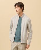 【ジェイ プレス/J.PRESS / MEN】のギマコットンフルジップ カーディガン ライトグレー系|ID: prp329100004847748 ipo3291000000035521713