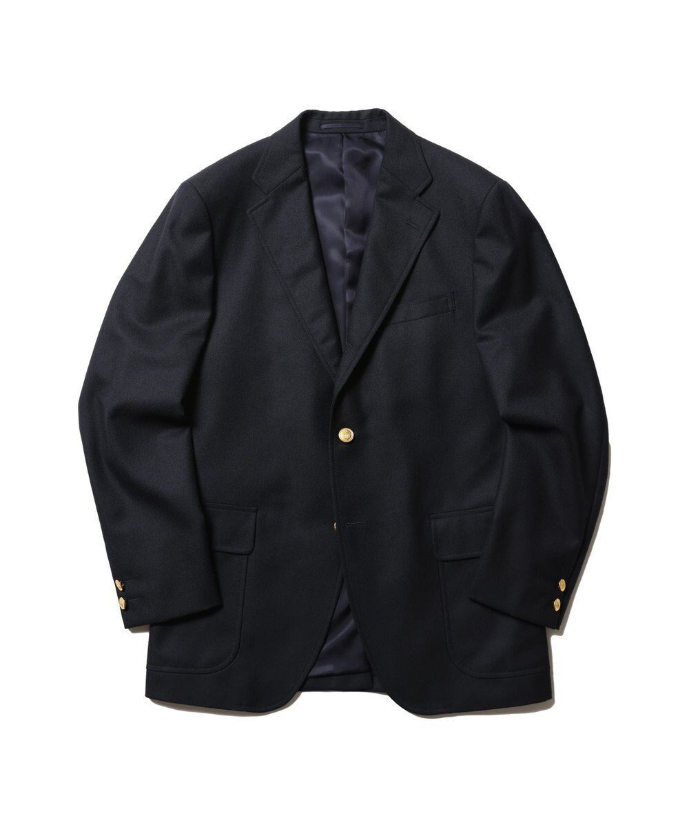 【ジェイ プレス/J.PRESS / MEN】の【定番 / 不朽の名作】ペピンメリノサキソニー ブレザー / 金釦 / 3B / 総裏地 / Authentic-Fit 人気、トレンドファッション・服の通販 founy(ファニー) 　ファッション　Fashion　メンズファッション　Fashion for Men　アウター　Men's Coats Outerwear　テーラードジャケット　Tailored Jackets & Blazers　クラシック　Classic, Timeless Style　ショルダー　Shoulder, Shoulder Strap　シンプル　Simple, Minimal　ジャケット　Jacket, Outerwear　スーツ　Suit, Formalwear　定番　Standard, Basic Item　バランス　Balance, Style Balance　パイピング　Piping, Trim Design　パッチ　Patch, Appliqué　フィット　Fit, Slim Fit　フラップ　Flap, Flap Pocket　ボックス　Boxy, Box Shape　ポケット　Pocket, Pocket Detail　A/W・秋冬　Autumn/Winter　ビジネス 仕事 通勤　Business / Work / Commuting　 other-1|ID: prp329100004847754 ipo3291000000035420666
