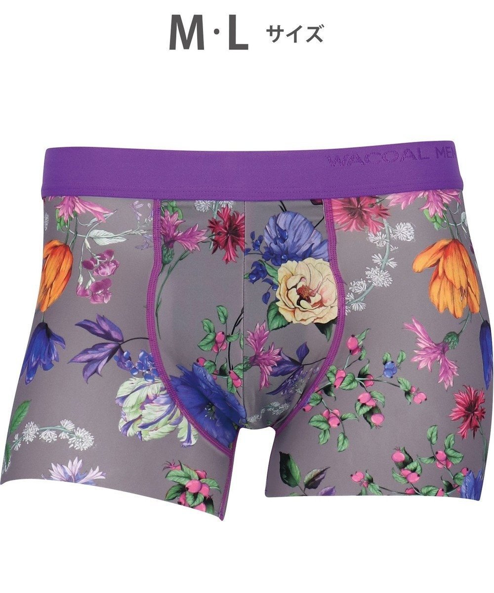【ワコール/Wacoal / MEN】のWACOAL MEN ボクサーパンツ 【気持ちいいパンツ】 動いてもズレにくい フロントの安定性・快適性 前閉じ 下着 メンズ WT3439 /ワコールメン インテリア・キッズ・メンズ・レディースファッション・服の通販 founy(ファニー) 　ファッション　Fashion　メンズファッション　Fashion for Men　ボトムス　Bottoms　アンダー　Underwear Essentials　イラスト　Illustration　カッティング　Cutting Detail　グラフィック　Graphic, Graphic Design　抗菌　Antibacterial, Bacteria-Resistant　ストレッチ　Stretch, Stretchy Fabric　トレンド　Trend, Trending Now　なめらか　Smooth, Silky Texture　フィット　Fit, Slim Fit　フランス　France, French　フロント　Front, Front Design　プリント　Print, Printed Pattern　ベーシック　Basic, Essential　メンズ　Men's, Menswear　モチーフ　Motif, Design Theme　グレー|ID: prp329100004847757 ipo3291000000035888351
