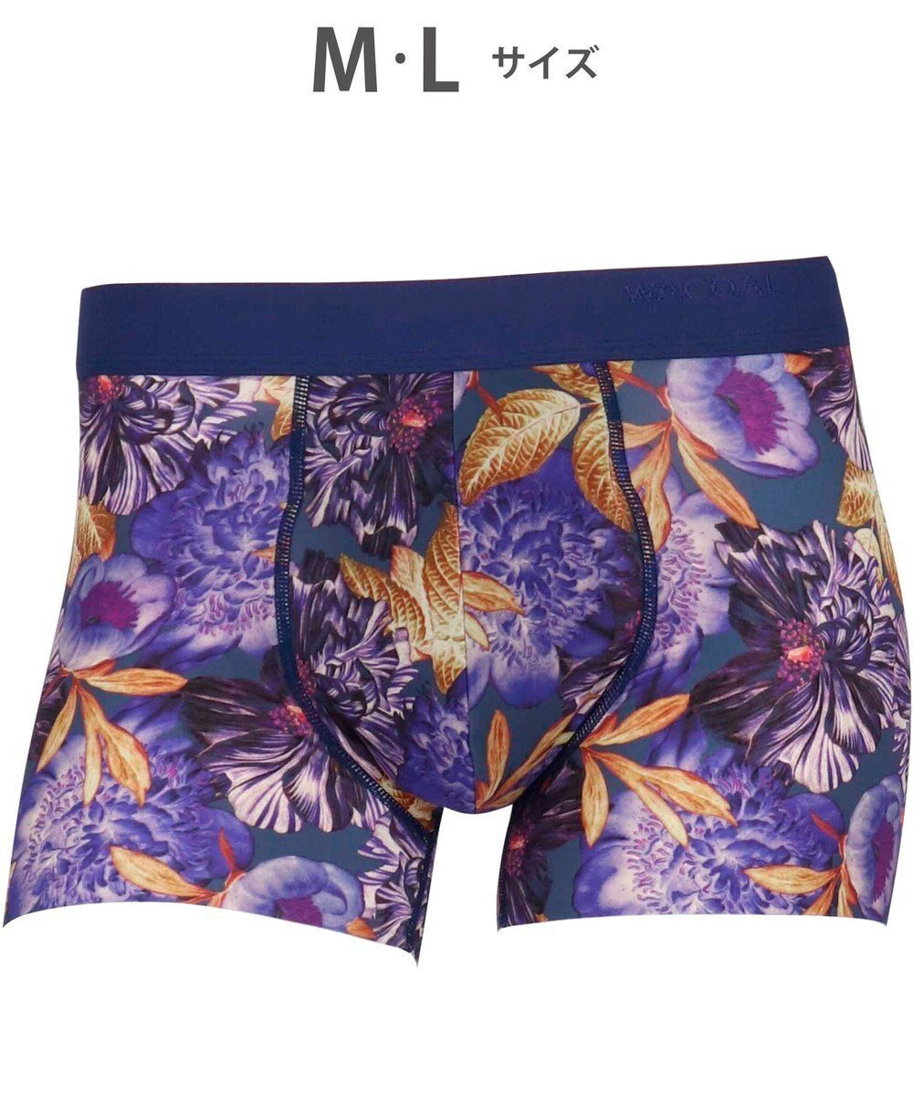 【ワコール/Wacoal / MEN】のWACOAL MEN ボクサーパンツ 【気持ちいいパンツ】 動いてもズレにくい フロントの安定性・快適性 前閉じ 下着 メンズ WT3439 /ワコールメン インテリア・キッズ・メンズ・レディースファッション・服の通販 founy(ファニー) 　ファッション　Fashion　メンズファッション　Fashion for Men　ボトムス　Bottoms　アンダー　Underwear Essentials　イラスト　Illustration　カッティング　Cutting Detail　グラフィック　Graphic, Graphic Design　抗菌　Antibacterial, Bacteria-Resistant　ストレッチ　Stretch, Stretchy Fabric　トレンド　Trend, Trending Now　なめらか　Smooth, Silky Texture　フィット　Fit, Slim Fit　フランス　France, French　フロント　Front, Front Design　プリント　Print, Printed Pattern　ベーシック　Basic, Essential　メンズ　Men's, Menswear　モチーフ　Motif, Design Theme　パープル系|ID: prp329100004847757 ipo3291000000035888356