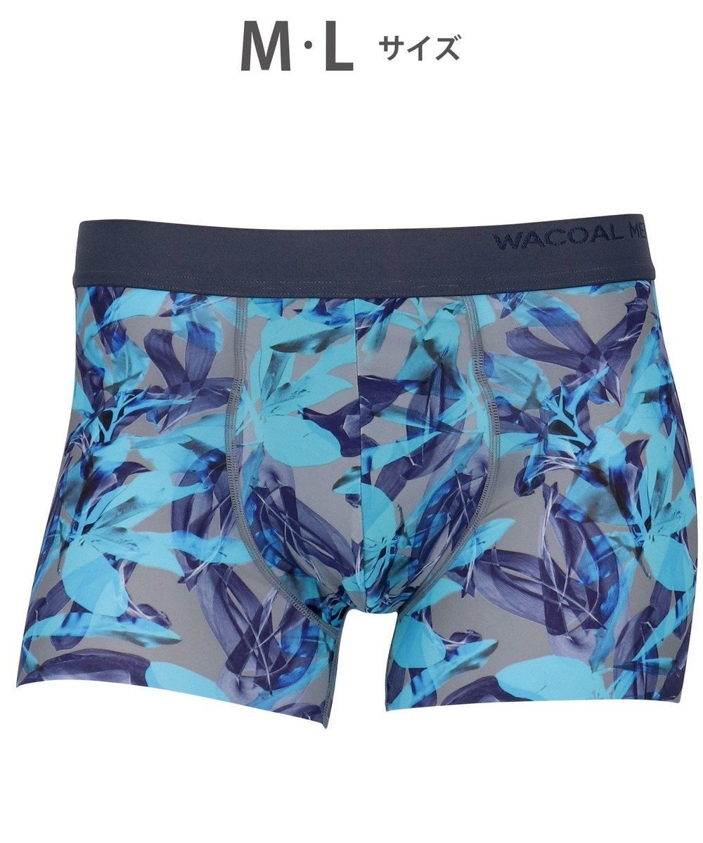 【ワコール/Wacoal / MEN】のWACOAL MEN ボクサーパンツ 【気持ちいいパンツ】 動いてもズレにくい フロントの安定性・快適性 前閉じ 下着 メンズ WT3439 /ワコールメン インテリア・キッズ・メンズ・レディースファッション・服の通販 founy(ファニー) 　ファッション　Fashion　メンズファッション　Fashion for Men　ボトムス　Bottoms　アンダー　Underwear Essentials　イラスト　Illustration　カッティング　Cutting Detail　グラフィック　Graphic, Graphic Design　抗菌　Antibacterial, Bacteria-Resistant　ストレッチ　Stretch, Stretchy Fabric　トレンド　Trend, Trending Now　なめらか　Smooth, Silky Texture　フィット　Fit, Slim Fit　フランス　France, French　フロント　Front, Front Design　プリント　Print, Printed Pattern　ベーシック　Basic, Essential　メンズ　Men's, Menswear　モチーフ　Motif, Design Theme　ブルーグレー|ID: prp329100004847757 ipo3291000000035888359