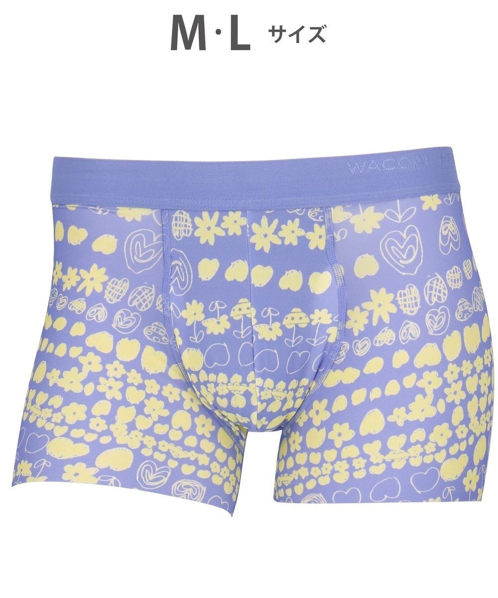 【ワコール/Wacoal / MEN】のWACOAL MEN ボクサーパンツ 【気持ちいいパンツ】 動いてもズレにくい フロントの安定性・快適性 前閉じ 下着 メンズ WT3439 /ワコールメン インテリア・キッズ・メンズ・レディースファッション・服の通販 founy(ファニー) 　ファッション　Fashion　メンズファッション　Fashion for Men　ボトムス　Bottoms　アンダー　Underwear Essentials　イラスト　Illustration　カッティング　Cutting Detail　グラフィック　Graphic, Graphic Design　抗菌　Antibacterial, Bacteria-Resistant　ストレッチ　Stretch, Stretchy Fabric　トレンド　Trend, Trending Now　なめらか　Smooth, Silky Texture　フィット　Fit, Slim Fit　フランス　France, French　フロント　Front, Front Design　プリント　Print, Printed Pattern　ベーシック　Basic, Essential　メンズ　Men's, Menswear　モチーフ　Motif, Design Theme　パープル|ID: prp329100004847757 ipo3291000000035888378