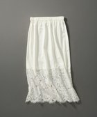 【23区/NIJYUSANKU】の【LEE10月号掲載/洗える】レースコンビ ペチコート スカート ホワイト系|ID: prp329100004847766 ipo3291000000035491022
