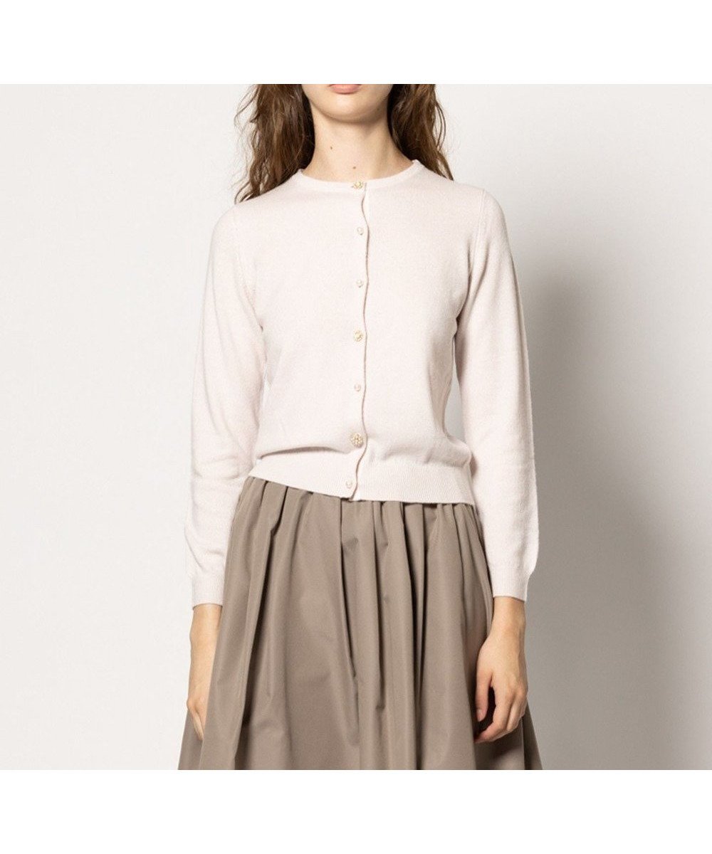 【トッカ/TOCCA】のCASHMERE CARDIGAN カーディガン インテリア・キッズ・メンズ・レディースファッション・服の通販 founy(ファニー) 　ファッション　Fashion　レディースファッション　Fashion for Women　トップス・カットソー　Cut & Sew Tops　カーディガン・羽織り　Layered Style Cardigans　なめらか　Smooth, Silky Texture　カーディガン　Cardigan, Knitwear　ドレス　Dress, One-Piece　冬　Winter / This Winter　定番　Standard, Basic Item　A/W・秋冬　Autumn/Winter　オフ系|ID: prp329100004847786 ipo3291000000035521770