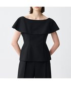 【アンクレイヴ/uncrave】のプルーフダブルクロス ラッフルブラウス 人気、トレンドファッション・服の通販 founy(ファニー) ファッション Fashion レディースファッション Fashion for Women トップス・カットソー Cut & Sew Tops シャツ・ブラウス・オフィスカジュアル Elegant Blouses & Button-Ups ショルダー Shoulder, Shoulder Strap ストレッチ Stretch, Stretchy Fabric バランス Balance, Style Balance フォーマル Formal, Dressy ペプラム Peplum, Flared Hem モダン Modern, Contemporary ワイド Wide, Wide Fit A/W・秋冬 Autumn/Winter S/S・春夏 SS, Spring/Summer, Warm Season おすすめ Recommended / Our Picks 夏 Summer エレガント 上品 Elegant セレモニー Ceremony thumbnail ブラック|ID: prp329100004847794 ipo3291000000036255275