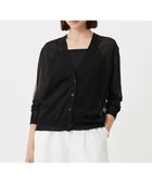 【アイシービー/iCB】の【洗える】 マーセライズコットンシアー カーディガン 人気、トレンドファッション・服の通販 founy(ファニー) ファッション Fashion レディースファッション Fashion for Women トップス・カットソー Cut & Sew Tops カーディガン・羽織り Layered Style Cardigans オーガンジー Organza Fabric 春 Spring 洗える Machine Washable カーディガン Cardigan, Knitwear シアー Sheer, See-Through シャイニー Shiny, Glossy Finish シルク Silk, 100% Silk シンプル Simple, Minimal ダブル Double, Double-Breasted なめらか Smooth, Silky Texture ベーシック Basic, Essential ボトム Bottoms, Lower Wear S/S・春夏 SS, Spring/Summer, Warm Season 夏 Summer エレガント 上品 Elegant 2025年 2025 2025春夏・S/S Spring/Summer 2025 SS25 thumbnail ブラック×グレーラメ系|ID: prp329100004847814 ipo3291000000036113878