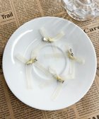 【ウィゴー/WEGO】のL4Pミニリボンクリップ 人気、トレンドファッション・服の通販 founy(ファニー) ファッション Fashion レディースファッション Fashion for Women シュシュ&ヘアアクセ/ヘアアレンジ Scrunchies & Hair Accessories アクセサリー Fashion Accessories スマホ Smartphone, Mobile Device ハーフ Half, Half-Length thumbnail ホワイトアイボリー|ID: prp329100004847815 ipo3291000000036154108