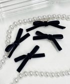 【ウィゴー/WEGO】のL4Pミニリボンクリップ 人気、トレンドファッション・服の通販 founy(ファニー) ファッション Fashion レディースファッション Fashion for Women シュシュ&ヘアアクセ/ヘアアレンジ Scrunchies & Hair Accessories アクセサリー Fashion Accessories スマホ Smartphone, Mobile Device ハーフ Half, Half-Length thumbnail ブラックその他|ID: prp329100004847815 ipo3291000000036154117