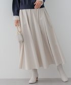 【23区/NIJYUSANKU】の【洗える】ブライトタフタ ギャザー スカート 人気、トレンドファッション・服の通販 founy(ファニー) ファッション Fashion レディースファッション Fashion for Women スカート Skirts オケージョン Occasion Wear ギャザー Gathered, Ruffled ストレッチ Stretch, Stretchy Fabric フラット Flat, Flat Shoes フロント Front, Front Design ベーシック Basic, Essential 夏 Summer S/S・春夏 SS, Spring/Summer, Warm Season 洗える Machine Washable A/W・秋冬 Autumn/Winter thumbnail ベージュ系|ID: prp329100004847854 ipo3291000000035427043