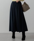 【23区/NIJYUSANKU】の【洗える】ブライトタフタ ギャザー スカート ネイビー系|ID: prp329100004847854 ipo3291000000035546070