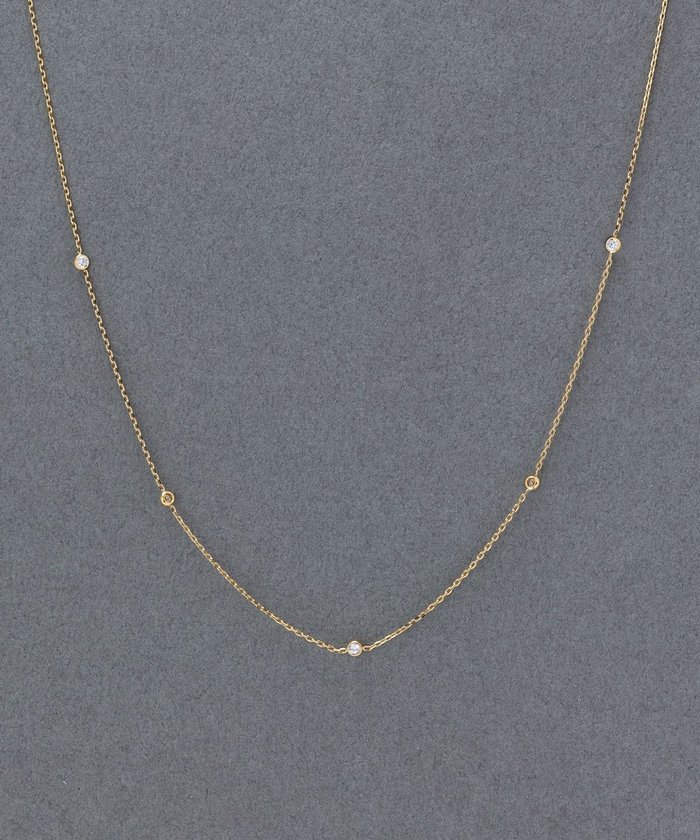 【フィービィー/phoebe】の【金属アレルギー対応】ステーションビジューチョーカー/サージカルステンレス/38cm～43cm インテリア・キッズ・メンズ・レディースファッション・服の通販 founy(ファニー) https://founy.com/ ファッション Fashion レディースファッション Fashion for Women ジュエリー Jewelry ネックレス Necklaces & Pendants アクセサリー Fashion Accessories ネックレス Necklace, Pendant Necklace ビジュー Bijou, Jewel-like Accent フィット Fit, Slim Fit モチーフ Motif, Design Theme |ID: prp329100004848091 ipo3291000000035812646