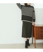 【エニー/ANY】の【ウエストゴム】裏起毛ハイストレッチタイトスカート カーキ|ID: prp329100004848122 ipo3291000000035730296