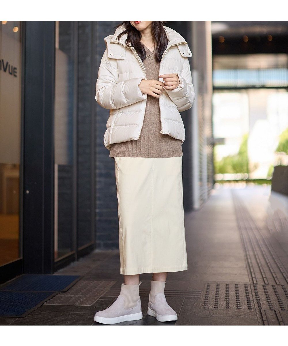 【エニー/ANY】の【ウエストゴム】裏起毛ハイストレッチタイトスカート インテリア・キッズ・メンズ・レディースファッション・服の通販 founy(ファニー) 　ファッション　Fashion　レディースファッション　Fashion for Women　スカート　Skirts　ストレッチ　Stretch, Stretchy Fabric　スニーカー　Sneakers, Trainers　スリット　Slit, Slit Detail　ボンディング　Bonding, Bonded Fabric　A/W・秋冬　Autumn/Winter　オフ|ID: prp329100004848122 ipo3291000000035730301