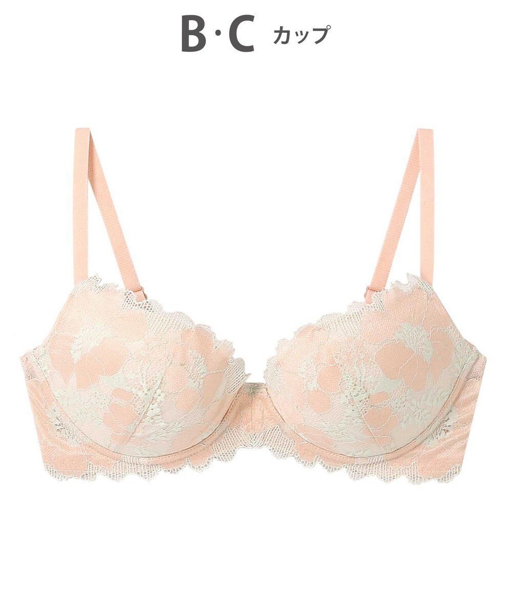【アンフィ/AMPHI】のノンワイヤーブラ 谷間メイク ボリュームアップ Aカップあり 【BRAGENIC ブラジェニック プラスタイプ】 ブラジャー ブラ ワイヤレス BMI451 アンフィ/ワコール インテリア・キッズ・メンズ・レディースファッション・服の通販 founy(ファニー) ファッション Fashion レディースファッション Fashion for Women アンダー Underwear Essentials クラシカル Classical, Vintage-Inspired フィット Fit, Slim Fit ブラジャー Bra, Lingerie モノトーン Monotone, Black and White レギュラー Regular, Standard Fit レース Lace, Lace Fabric ワイヤー Wire, Wired Bra シェルベージュ|ID: prp329100004848212 ipo3291000000035714801