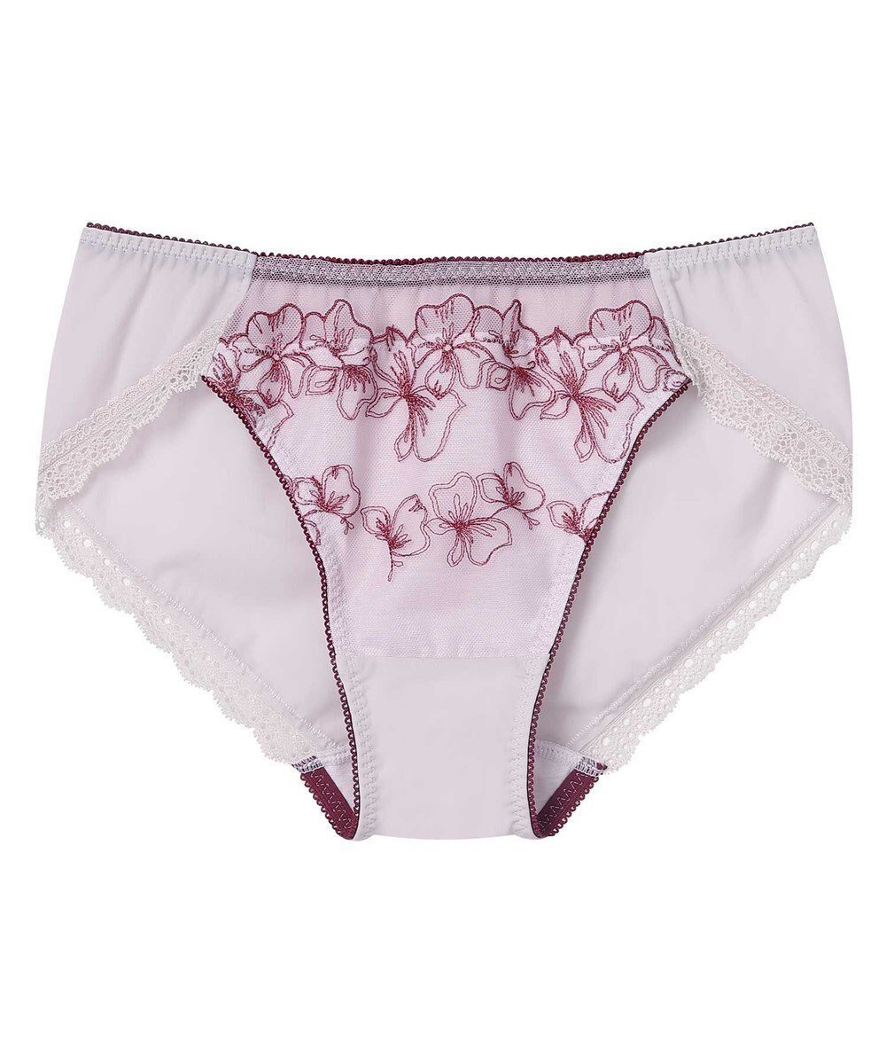 【アンフィ/AMPHI】のショーツ 【BRAGENIC ブラジェニック 脇高細見えタイプ】 BMI353とペア 吸汗速乾(後ろ身頃) アウターにひびきにくい(裾) PMI153 アンフィ/ワコール インテリア・キッズ・メンズ・レディースファッション・服の通販 founy(ファニー) 　ファッション　Fashion　レディースファッション　Fashion for Women　アウター　Coat / Outerwear Collection　アンダー　Underwear Essentials　ショーツ　Shorts, Short Pants　ストレッチ　Stretch, Stretchy Fabric　フラワー　Flower, Floral　フロント　Front, Front Design　レース　Lace, Lace Fabric　ローズ　Rose, Rose Motif　ラズベリー|ID: prp329100004848261 ipo3291000000035676304