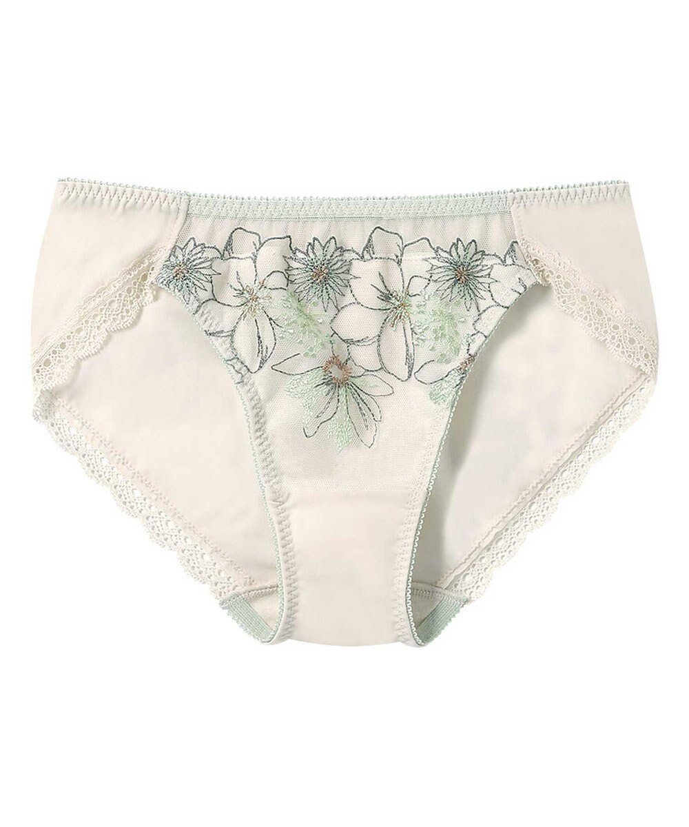 【アンフィ/AMPHI】のショーツ 【BRAGENIC ブラジェニック 脇高細見えタイプ】 BMI353とペア 吸汗速乾(後ろ身頃) アウターにひびきにくい(裾) PMI153 アンフィ/ワコール インテリア・キッズ・メンズ・レディースファッション・服の通販 founy(ファニー) 　ファッション　Fashion　レディースファッション　Fashion for Women　アウター　Coat / Outerwear Collection　アンダー　Underwear Essentials　ショーツ　Shorts, Short Pants　ストレッチ　Stretch, Stretchy Fabric　フラワー　Flower, Floral　フロント　Front, Front Design　レース　Lace, Lace Fabric　ローズ　Rose, Rose Motif　ベージュ|ID: prp329100004848261 ipo3291000000035676324