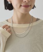 【アメリカンホリック/AMERICAN HOLIC】の【ステンレス】スネーク2連ネックレス Silver|ID: prp329100004848279 ipo3291000000035434582