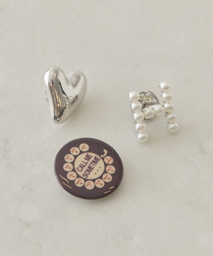 【アメリカンホリック/AMERICAN HOLIC】の【3点SET】アソートブローチ インテリア・キッズ・メンズ・レディースファッション・服の通販 founy(ファニー) https://founy.com/ ファッション Fashion レディースファッション Fashion for Women アクセサリー Fashion Accessories アメリカン American Style シンプル Simple, Minimal ジャケット Jacket, Outerwear スタイリッシュ Stylish, Fashionable ストール Stole, Wrap ブローチ Brooch, Pin Brooch モチーフ Motif, Design Theme おすすめ Recommended / Our Picks ギフト プレゼント Gift / Present |ID: prp329100004848290 ipo3291000000035522022