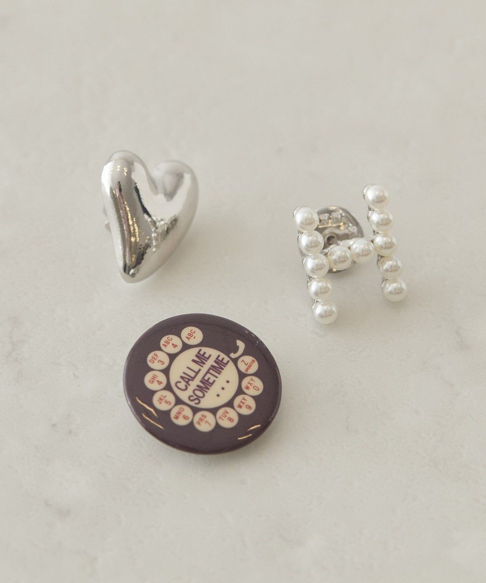 【アメリカンホリック/AMERICAN HOLIC】の【3点SET】アソートブローチ 人気、トレンドファッション・服の通販 founy(ファニー) ファッション Fashion レディースファッション Fashion for Women アクセサリー Fashion Accessories アメリカン American Style シンプル Simple, Minimal ジャケット Jacket, Outerwear スタイリッシュ Stylish, Fashionable ストール Stole, Wrap ブローチ Brooch, Pin Brooch モチーフ Motif, Design Theme おすすめ Recommended / Our Picks ギフト プレゼント Gift / Present other-1|ID: prp329100004848290 ipo3291000000035522022