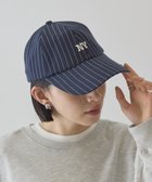 【アメリカンホリック/AMERICAN HOLIC】のNYストライプキャップ Navy|ID: prp329100004848299 ipo3291000000035434849