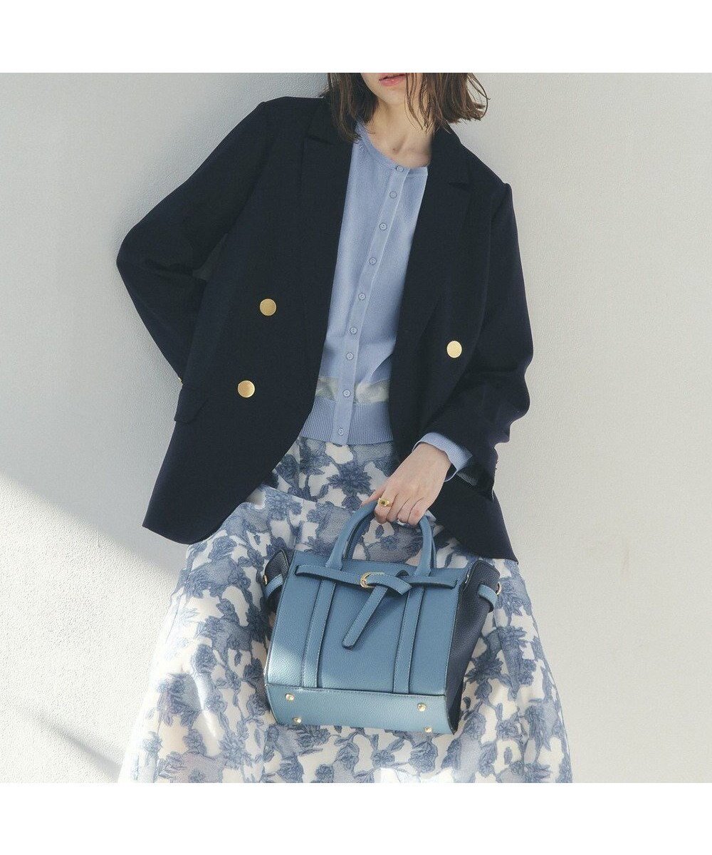 【イェッカ ヴェッカ/YECCA VECCA】の2wayベルトデザインハンドバッグ インテリア・キッズ・メンズ・レディースファッション・服の通販 founy(ファニー) ファッション Fashion レディースファッション Fashion for Women バッグ Bags ベルト&ウエストマーク Belts & Waist Accessories ショルダー Shoulder, Shoulder Strap フェミニン Feminine, Girly モチーフ Motif, Design Theme 財布 Wallet, Purse ビジネス 仕事 通勤 Business / Work / Commuting Blue|ID: prp329100004848313 ipo3291000000035435072