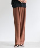 【ベイジ,/BEIGE,】のGYPSUM / シルキータッチ セミワイドタックパンツ 人気、トレンドファッション・服の通販 founy(ファニー) ファッション Fashion レディースファッション Fashion for Women パンツ Pants & Trousers オケージョン Occasion Wear 春 Spring シルク Silk, 100% Silk ジャケット Jacket, Outerwear ストレート Straight, Straight Cut セットアップ Set-Up, Coordinated Outfit フロント Front, Front Design S/S・春夏 SS, Spring/Summer, Warm Season 夏 Summer エレガント 上品 Elegant ビジネス 仕事 通勤 Business / Work / Commuting thumbnail Brown|ID: prp329100004848334 ipo3291000000035593629