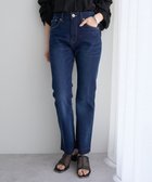 【イェッカ ヴェッカ/YECCA VECCA】のカットオフスリムストレートデニムパンツ Dark Indigo|ID: prp329100004848348 ipo3291000000035772320