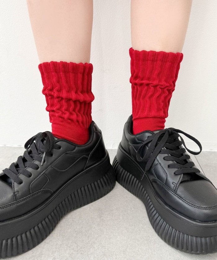 【ウィゴー/WEGO】のサポート付きボリューム無地リブソックス インテリア・キッズ・メンズ・レディースファッション・服の通販 founy(ファニー) https://founy.com/ ファッション Fashion レディースファッション Fashion for Women ソックス&靴下 Socks & Hosiery レッグウェア・ストッキング Legwear & Hosiery サンダル Sandals, Summer Shoes シンプル Simple, Minimal スニーカー Sneakers, Trainers スマホ Smartphone, Mobile Device ソックス Socks, Hosiery トレンド Trend, Trending Now フィット Fit, Slim Fit ルーズ Loose, Oversized 厚底 Platform Shoes 無地 Plain, Solid Color |ID: prp329100004848350 ipo3291000000035792746