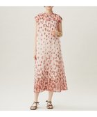 【自由区/JIYU-KU】のグラデーションペタルプリント ワンピース 人気、トレンドファッション・服の通販 founy(ファニー) ファッション Fashion レディースファッション Fashion for Women ワンピース Dresses ギャザー Gathered, Ruffled グラデーション Gradient, Ombre パターン Pattern, Design Print プリント Print, Printed Pattern 夏 Summer 春 Spring S/S・春夏 SS, Spring/Summer, Warm Season thumbnail カーキ×ピンク|ID: prp329100004848352 ipo3291000000035665385